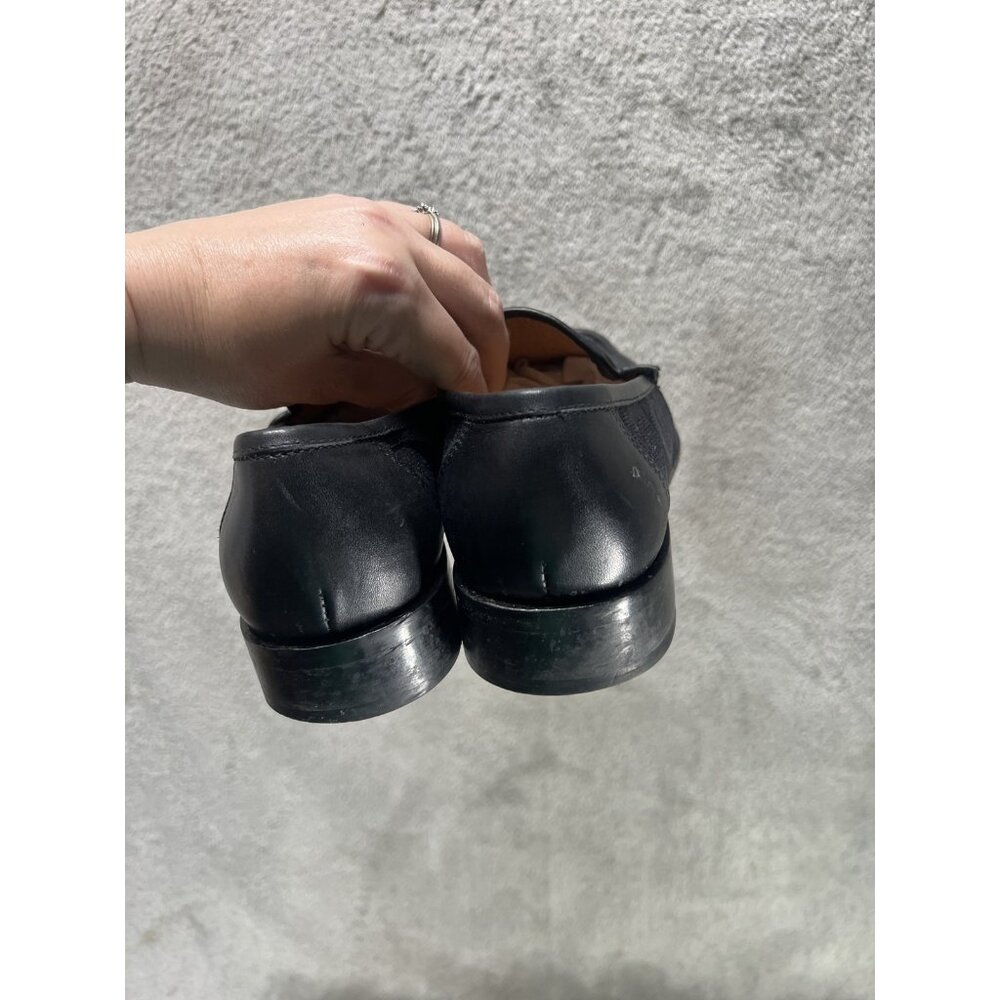 Vtg COACH Woman’s 8.5  Monogram Logo Black Vivian G2 Loafers Made In Italy GPOC - Picture 4 of 7